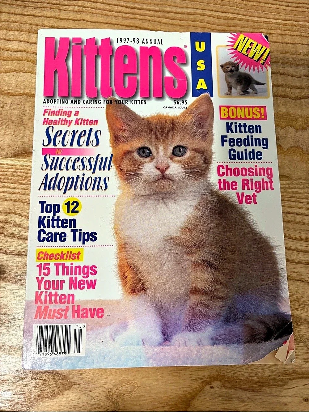 Kittens USA 1997-98 Annual vintage Magazine